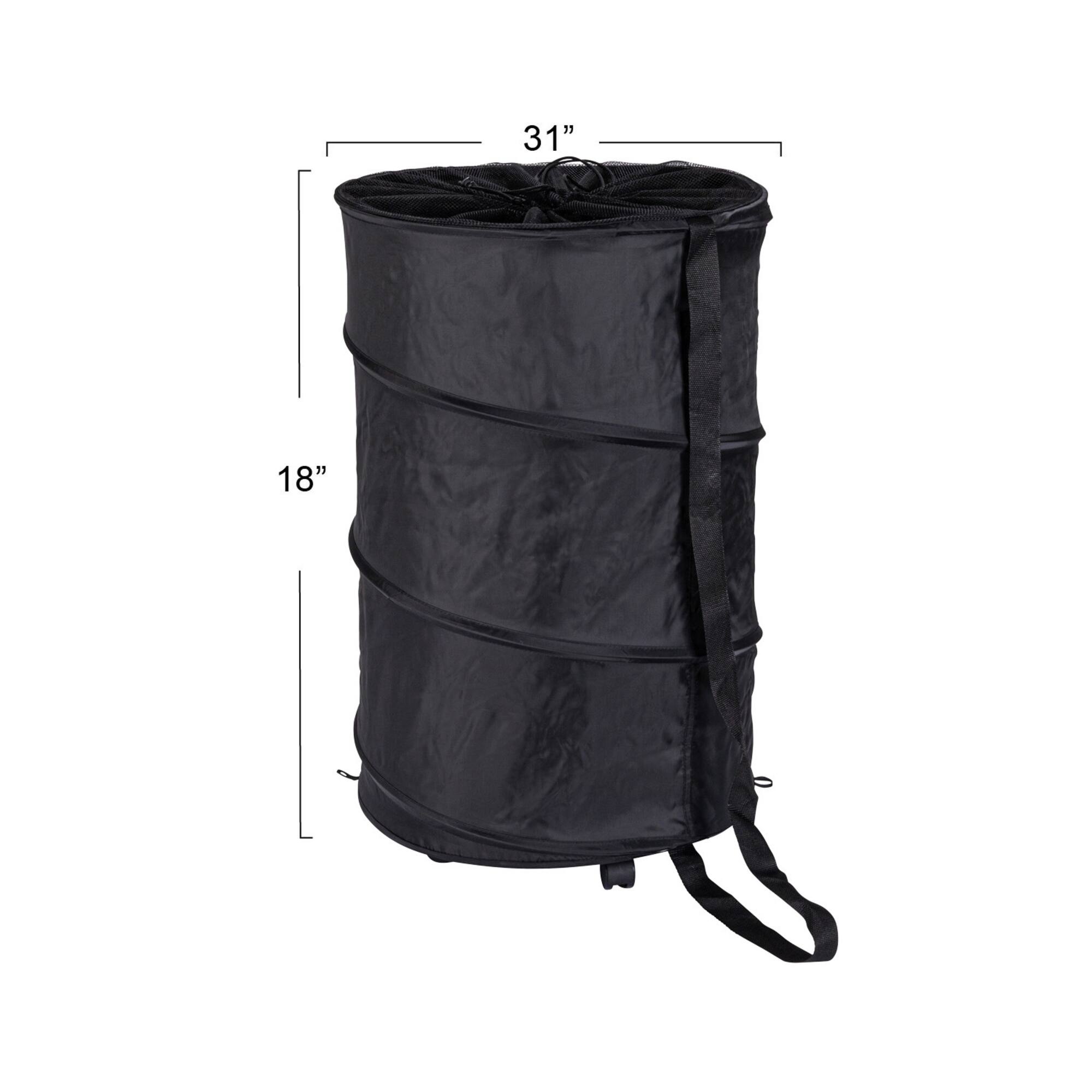 Household Essentials Rolling Pop Up Laundry Hamper